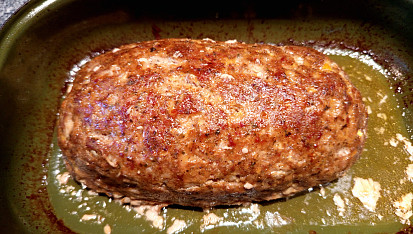 Sváteční plněná sekaná pečeně