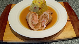 Vepřové závitky se zelím