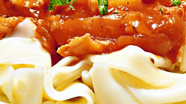 Filé na celeru s rajským pyré