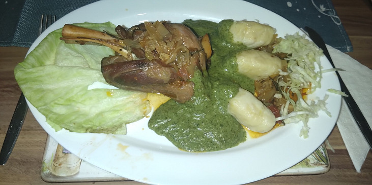 Jehněčí kolínka na tymiánu