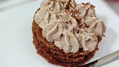 Kakaové dortíčky s pikao krémem