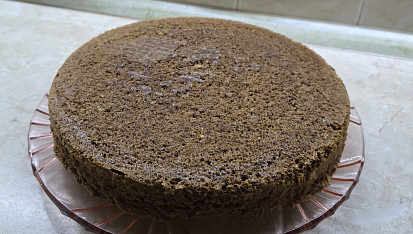 Kakaový olejový korpus na dort