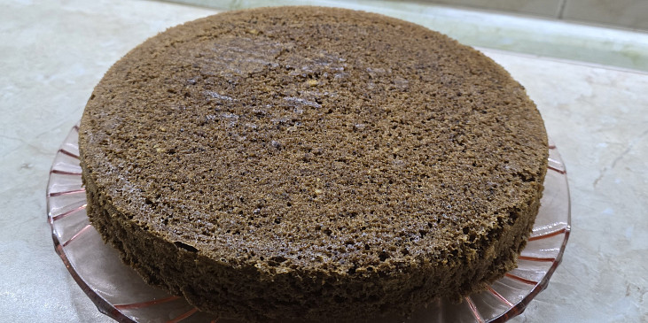 Kakaový olejový korpus na dort
