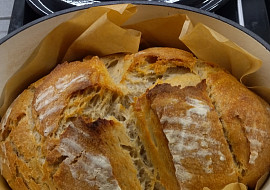 Pšenično - žitný kváskový chléb