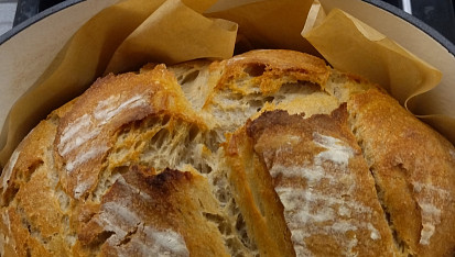 Pšenično - žitný kváskový chléb