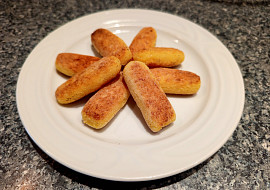 Smažené bramborové válečky