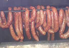 Domácí vepřové klobásy