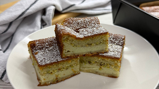 Kouzelný pistáciový koláč