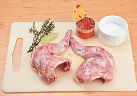 Králičí rajčatové ragú