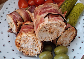 Kuřecí šišky ve slanině