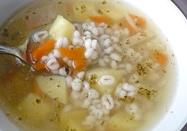 Polévka z uzeného masa