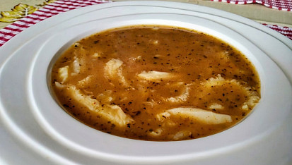 Rychlá dršťková polévka