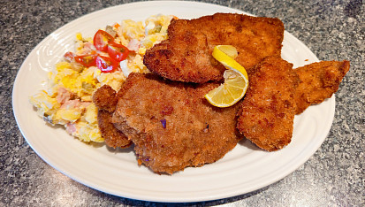 Smažený řízek podle babičky jednoho šéfkuchaře