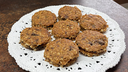 Sušenky z ovesných vloček, sušenky z ovesných vloček