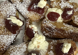 Francouzský toust (toast) (Toustiky z vánočky ♥️)