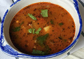 Gulášová polévka z mletého masa II