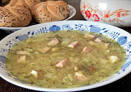 Hrachovka s kysaným zelím