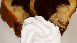 Mramorová bábovka supr a jednoduchá