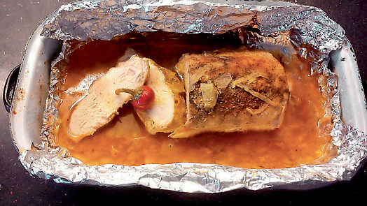 Vepřová pečínka z alobalu