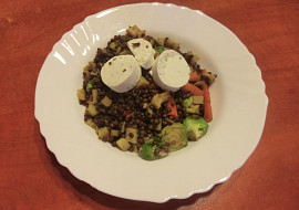 Francouzský čočkový salát