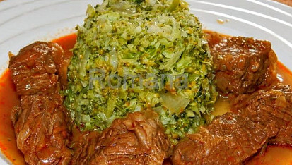 Hovězí maso s brokolicovou rýží (vhodné pro diabetiky)