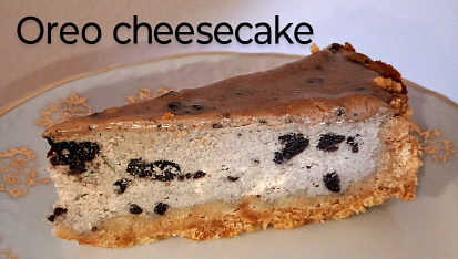 Oreo cheesecake