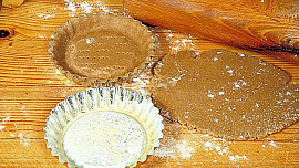 Špaldový koláč s pórkem