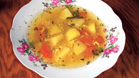 Staročeská skleněná polévka