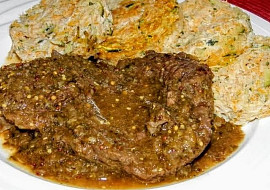 Vepřová krkovička na bavorské hořčici