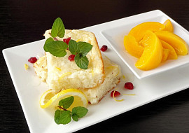 Citronový rýžový nákyp