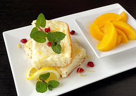 Citronový rýžový nákyp