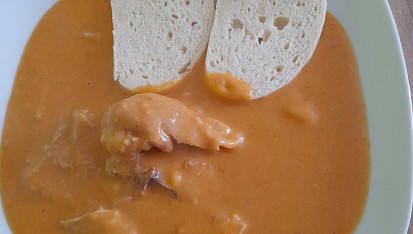 Kuře na paprice podle Zdeňka Pohlreicha