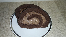Pětková roláda čokoládová