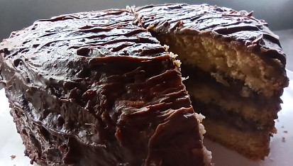 Piškotový dortový korpus