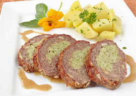 Sekaná plněná brokolicí