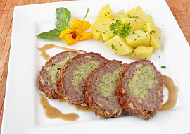 Sekaná plněná brokolicí