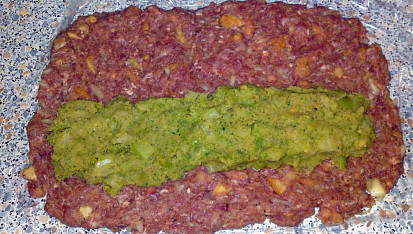 Sekaná plněná brokolicí