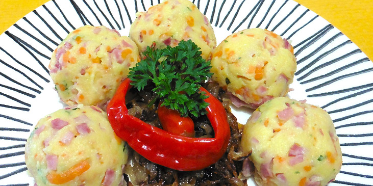 Veselé bramborové knedlíky