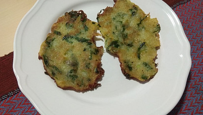 Bramboráky s medvědím česnekem