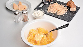 Bramborové misky s křenem