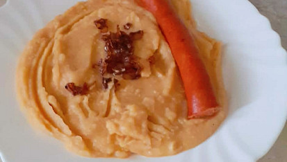 Jednoduchá hrachová kaše