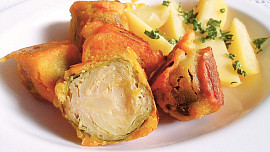 Kapustičky smažené v Hrašce