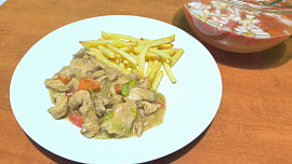 Majonézové kuřecí nudličky