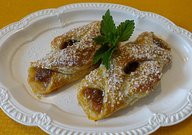 Šátečky s hruškovými povidly