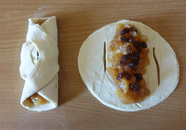 Šátečky s hruškovými povidly