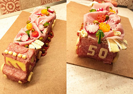 Slaný dort - kamion