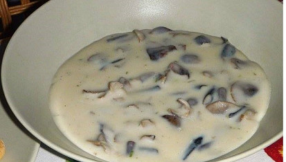 Smetanová houbovka podle mojí babičky
