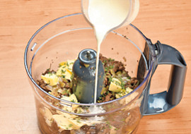 Domácí paštika v košíčku z listového těsta