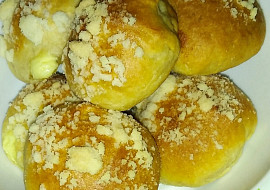 Koláčky tvarohové, makové, ořechové