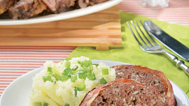 Nastavovaná sekaná s kroupami